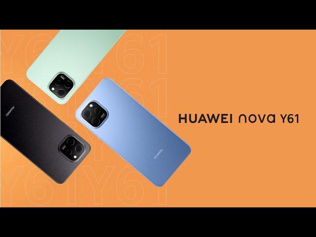 HUAWEI nova Y61 | Exquisite design