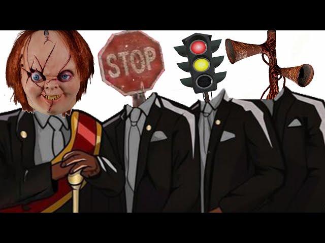 Stop Head & Traffic Light Head - Coffin Dance Meme ( Cover )