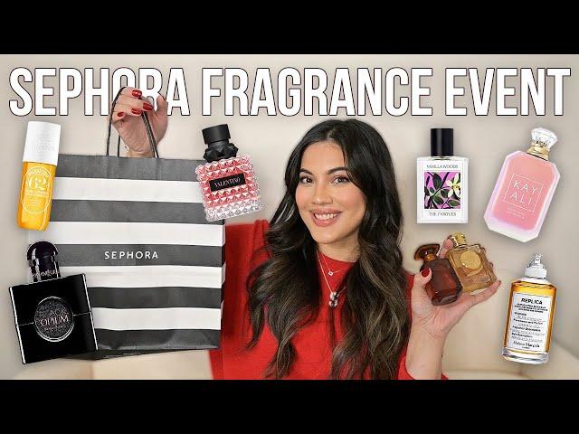 Sephora Fragrance Event Recs & Haul + Best Winter Fragrances + Most Complimented Scents!