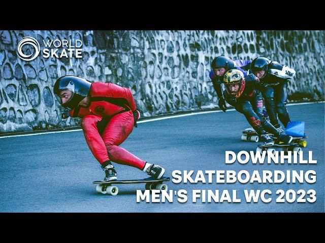 CRAZY MEN'S FINAL FOR THE WORLD SKATE DOWNHILL WORLD CHAMPIONSHIPS 2023