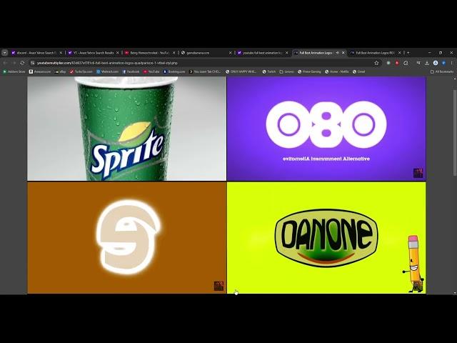 Full Best Animation Logos Quadparison 1 VTBAL Style in 10 mins