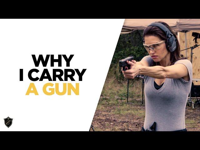 Why I Carry A Concealed Gun - Female Concealed Carry with Elena Cardone