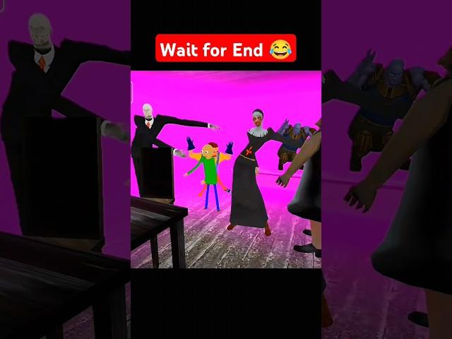 Granny Danse in evil nun|| fun danse #shortsviral#granny #danse@provugamerz#shortsvideo