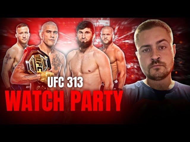 LIVE UFC 313 Watch Party - Alex Pereira vs Magomed Ankalaev