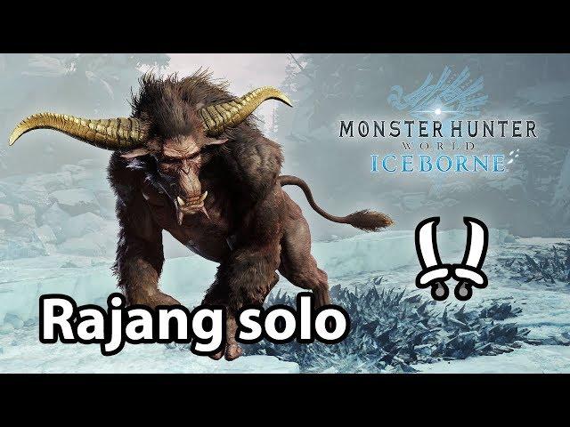 MHW Iceborne | Rajang solo (Dual Blades) - 6'18