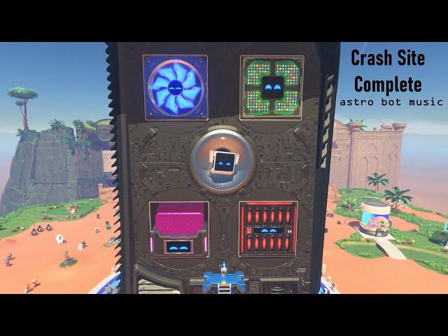 Astro Bot Music - Crash Site song - all parts (Full song)