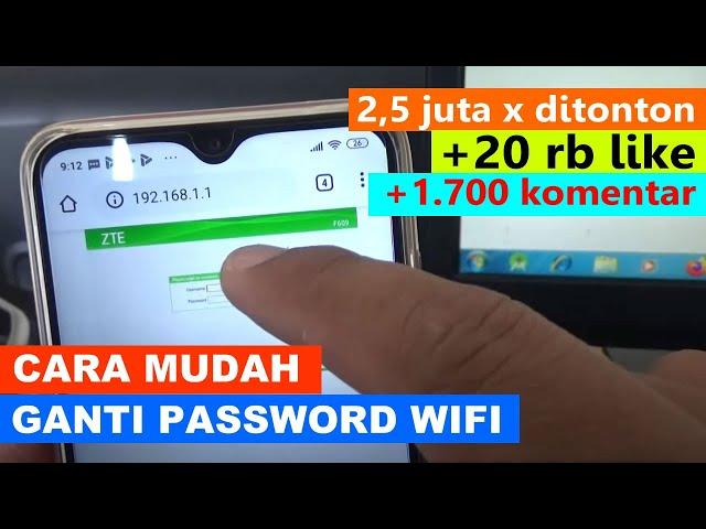 Cara Cepat Ganti Password WiFi Indihome dari Smartphone