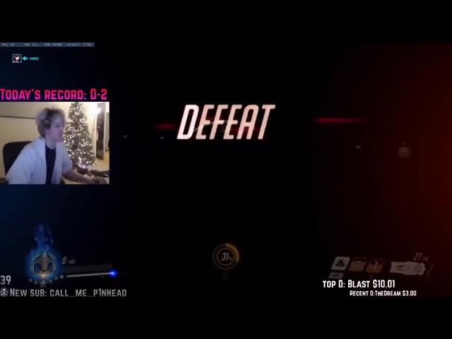 Xqc (Overwatch) Rage Compilation #1