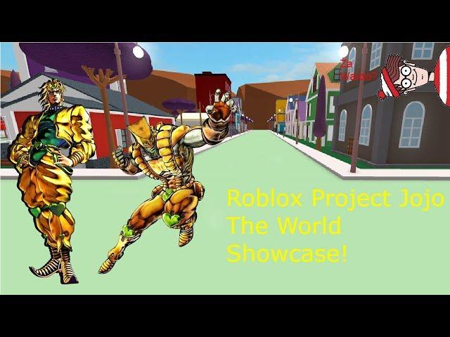 Roblox Project Jojo The World Showcase!