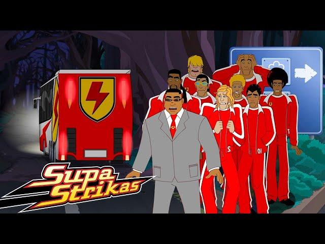 ¡Strikas en Peligro! Misterios en el Camino al Grimm FC | Super Strikas | Súper Fútbol