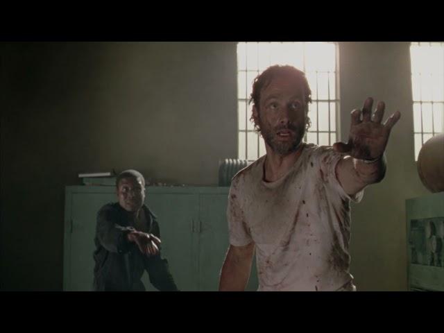 The Walking Dead S3E4 - Rick vs Andrew