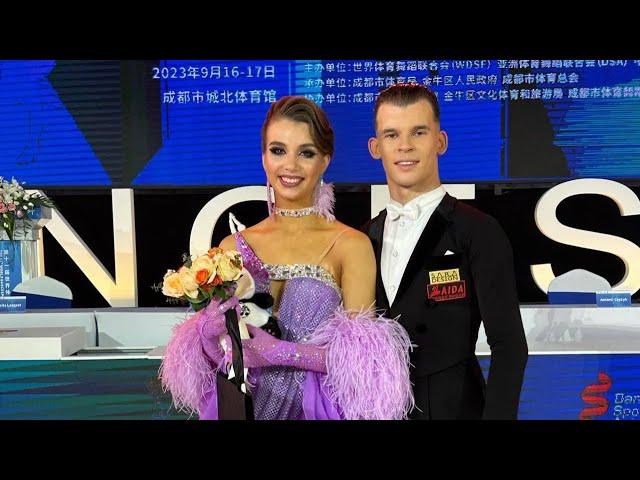 WDSF WORLD CUP 2023 ADULT STANDARD - VLAD KOZHEVNIKOV & ELEONORA METELITSA !!!!!!!!