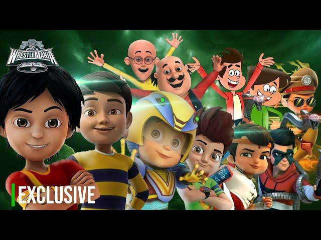 Rudra & Shiva vs Bheem vs Motu vs Kicko vs Vir vs Golmaal jr vs Ekans vs Motu Patlu vs Singham| WM40