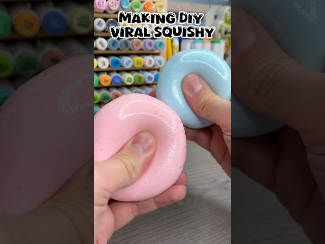 Making Diy viral squishy!? #squishy #fidget #papercraft #cutecrafts #crafts #craft #cute #diy  ￼