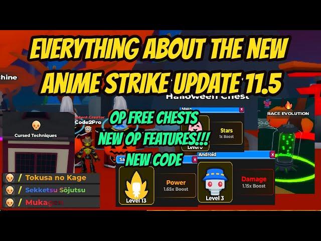 Everything about the new Anime Strike Update 11.5 !!! - OP New Free Chests and New Gacha Features !!