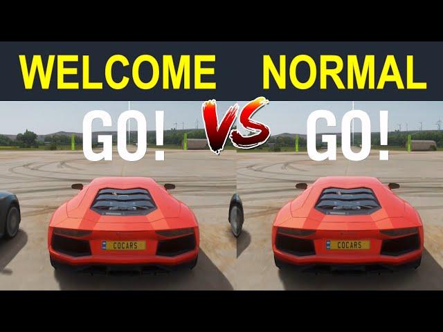 Forza Horizon 4: ALL Welcome Pack Cars vs. Normal Cars, Are They Faster? l Ferrari Lamborghini &More