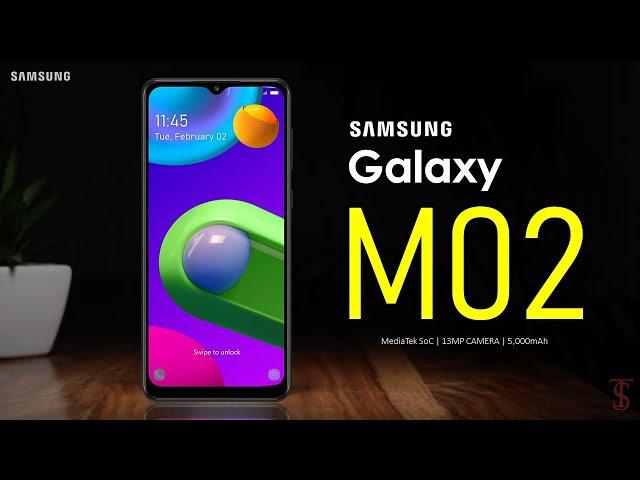 Samsung Galaxy M02 Price, Official Look, Design, Camera, Specifications, Features and Sale Details