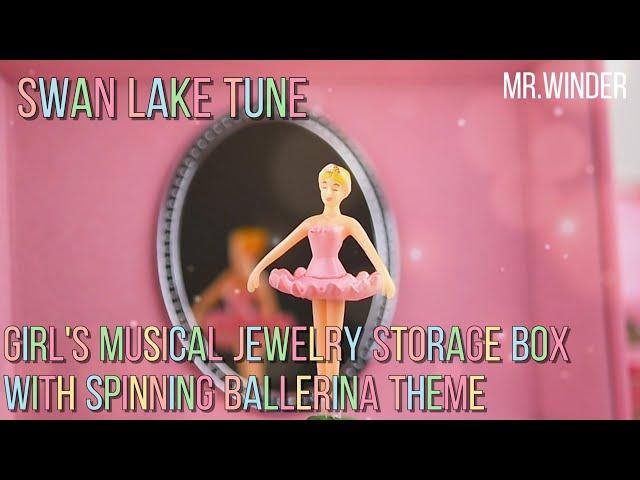 Magical Ballerina Musical Jewelry Box - Sparkling Elegance for Little Girls