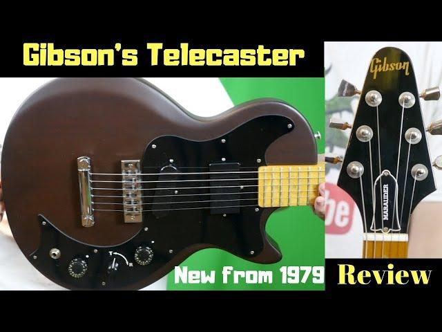 The 39-Year Old Virgin - AKA Gibson's Telecaster | 1979 Gibson Marauder Mocha Brown | Review + Demo