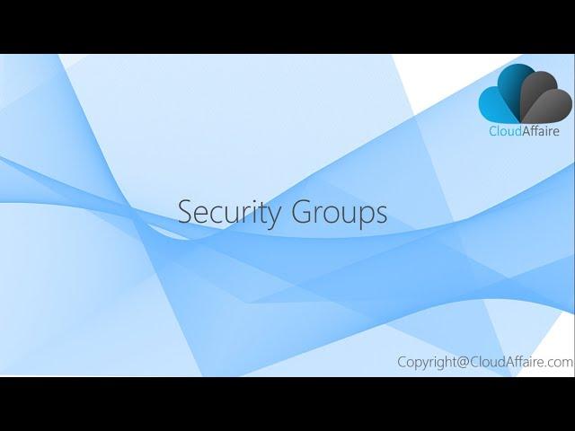 Security Groups