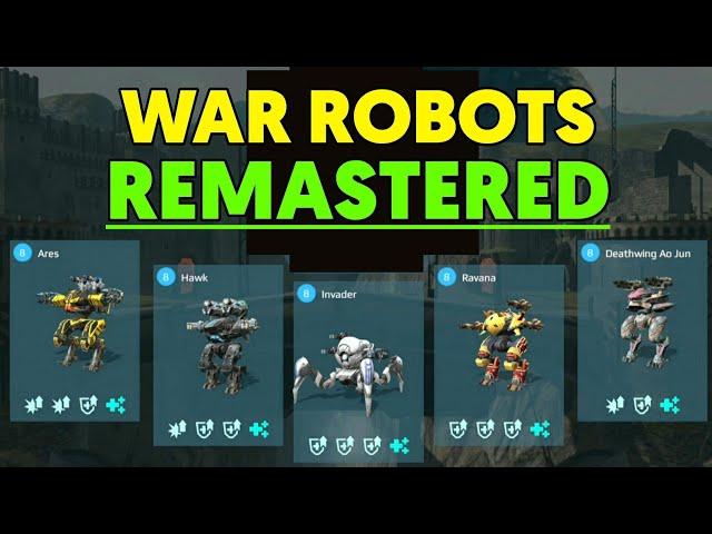 War Robots: Remastered MAX GRAPHICS Gameplay (Before Update 6.4)