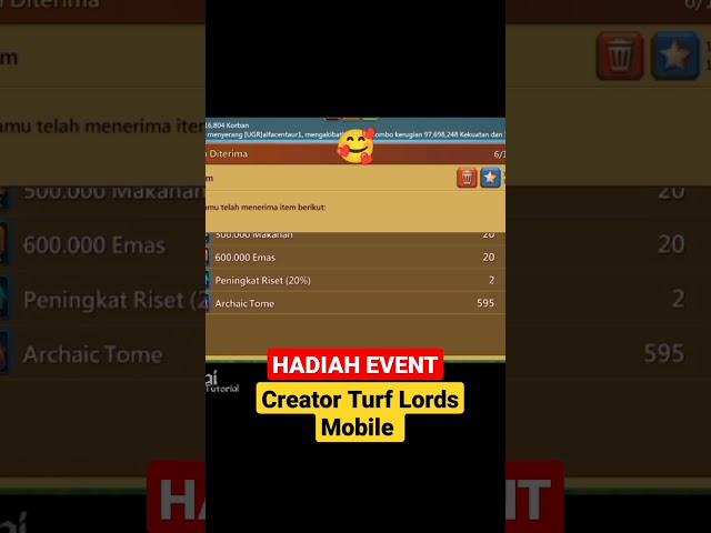 Creator Turf Lords Mobile Indonesia!! #shorts #lordsmobile #shortsvideo