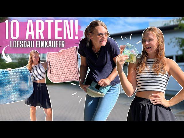 10 ARTEN VON LOESDAU EINKÄUFER!