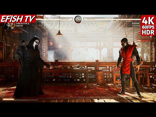 Ghostface vs MK95 Ermac (Hardest AI) - Mortal Kombat 1