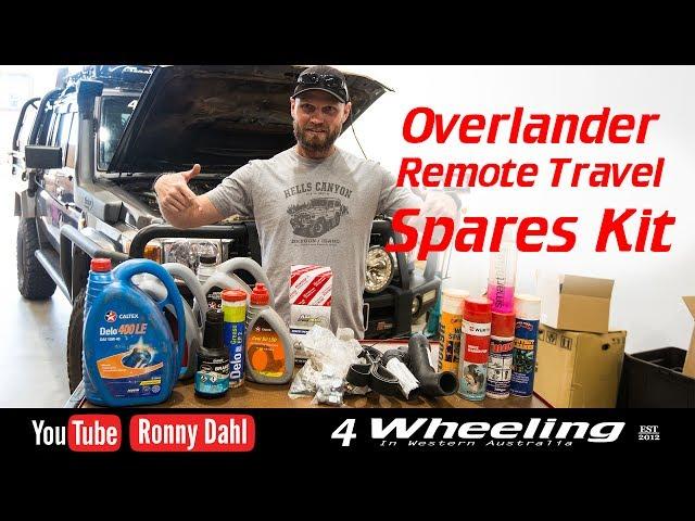 Overlander Remote Travel Spares Kit