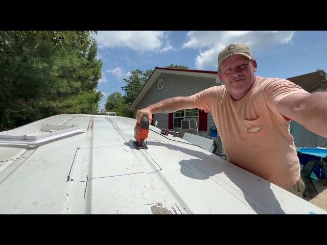 Van Life Build, Part 2: Installing a Maxxair Vent Fan, Insulation, and Bed Frame in Ford E250