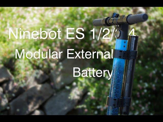 Ninebot ES1/2/3/4 Modular External Battery Tutorial