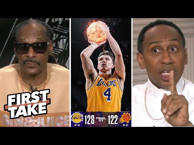 FIRST TAKE | He's already ROTY! - Snoop Dogg on Dalton Knecht scores 35 Pts, Lakers beat Suns in OT