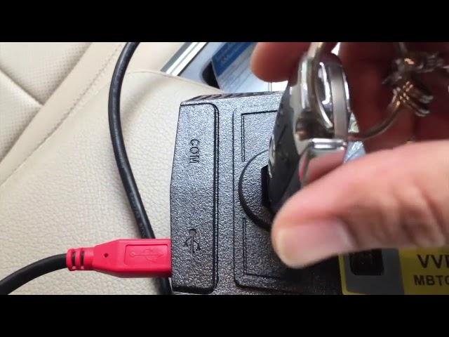 How to use VVDI MB Tool Program Benz W166 Key?