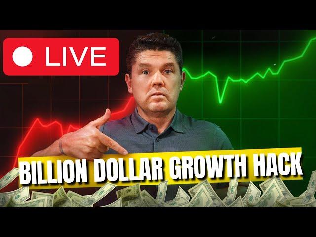 LIVE Bill McIntosh Show: This Shocking Growth Hack Made BILLIONS  (and how you can do it too)