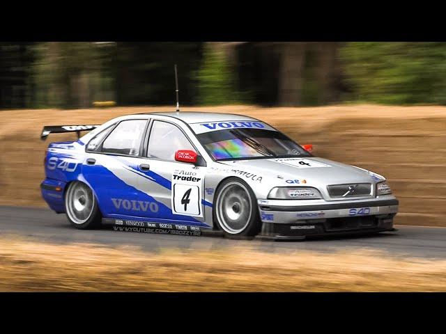 Volvo S40 BTCC Super Touring Car w/ 2.0L N/A 5-Cylinder Engine: Intake Sound & Accelerations!