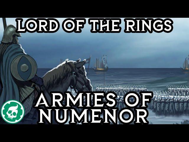 Armies of Numenor - Middle-Earth Lord of the Rings Lore DOCUMENTARY