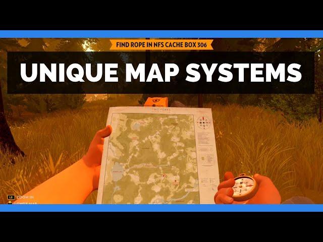 Exploring Unique Map Systems in Games