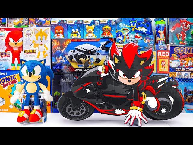 Sonic The Hedgehog Toys Unboxing ASMR | Shadow with Motorcycle Box | Secret Surprise Sonic Eggs