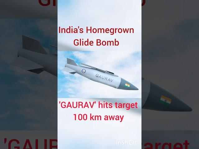 India's homegrown Glide Bomb LRGB GAURAV #bomb