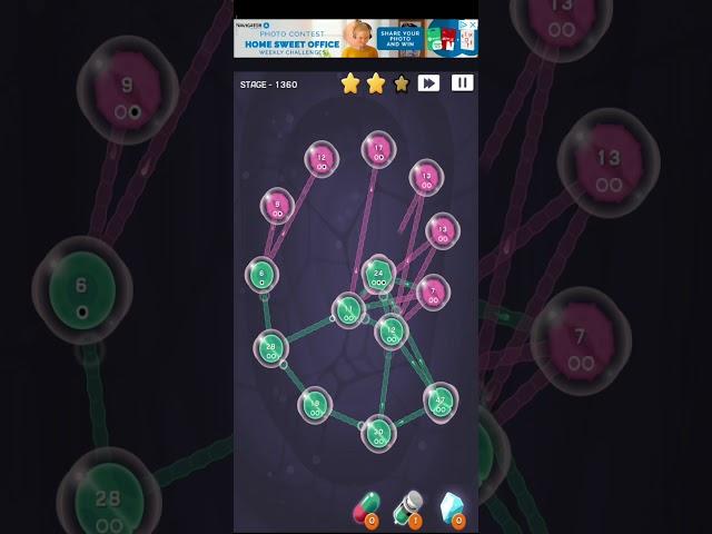 Cell expansion wars level 1360 walkthrough ⭐⭐⭐