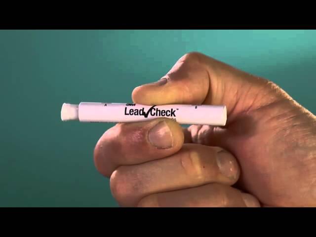 3M™ LeadCheck™ Swab Demo on Painted Wood and Metal Surfaces