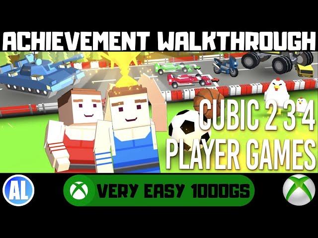 Cubic 2 3 4 Player Games #Xbox Achievement Walkthrough - Very Easy 1000GS