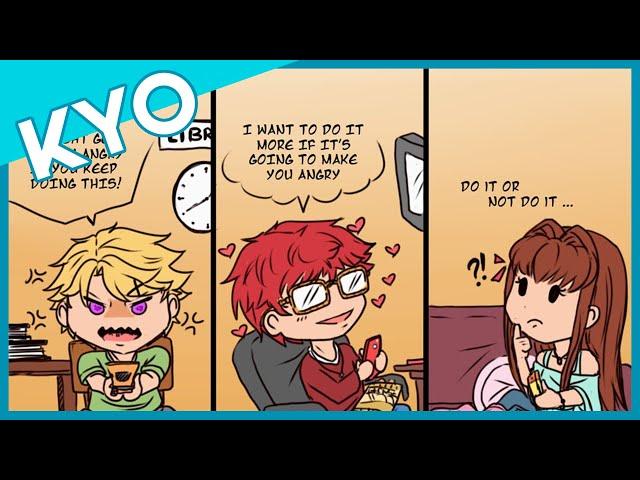 MC Convinces Yoosung That Saeyoung Is Gay (Hilarious Mystic Messenger Comic Dub)