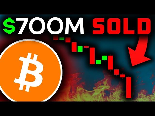 BITCOIN CRASH: $700 MILLION DUMPED (Urgent)!!! Bitcoin News Today & Bitcoin Price Prediction!