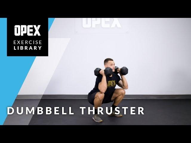 Dumbbell Thruster