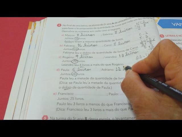 Orientações: Atividades de Matemática - 5° Ano - 26/05/2021.