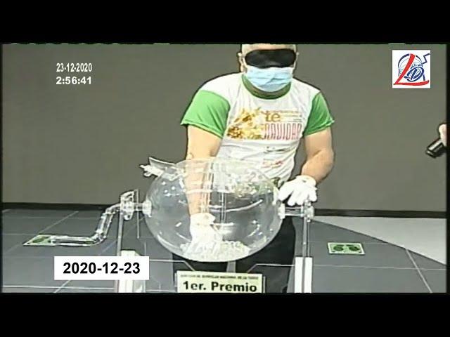 Sorteo de la tarde 23 de Diciembre del 2020 (Lotería Nacional Dominicana, Gana Más, Nacional Tarde)