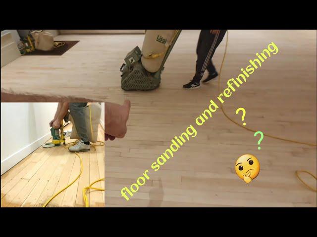 How To Sand & Refinishing Hardwood Floors // Start To Finish