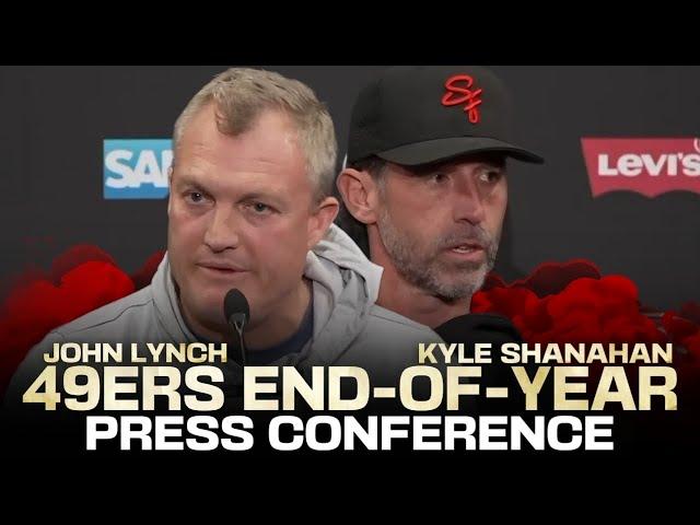 Full 49ers season-ending debrief: Kyle Shanahan and John Lynch