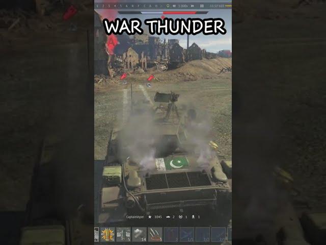 War Thunder vs World of Tanks Physics #shorts